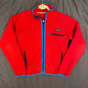 Vintage 90s Patagonia Fleece Zip Up Sz Small